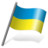 Ukraine Flag 3 Icon